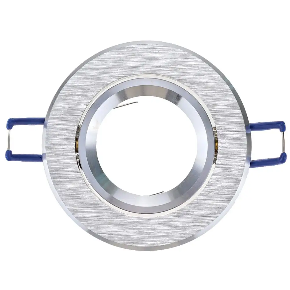 Алюминиевый круглый светодиодный потолочный светильник рамка GU10 MR16 держатель