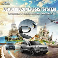car bsd bsm bsa blind area spot warning drive mirror rear radar microwave detection system for volkswagen tiguan l 2017