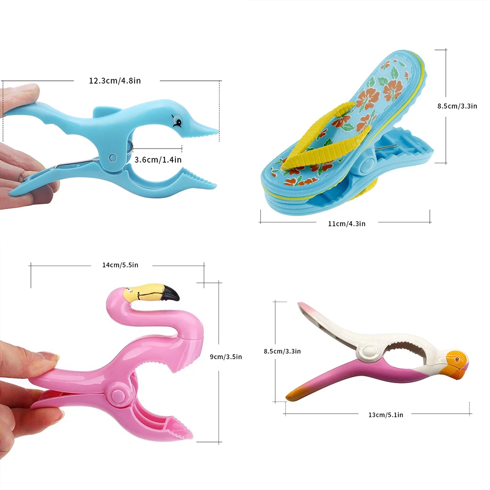 Фламинго Форма одежды Peg пластиковые большие шезлонги держатель бассейн одеяло