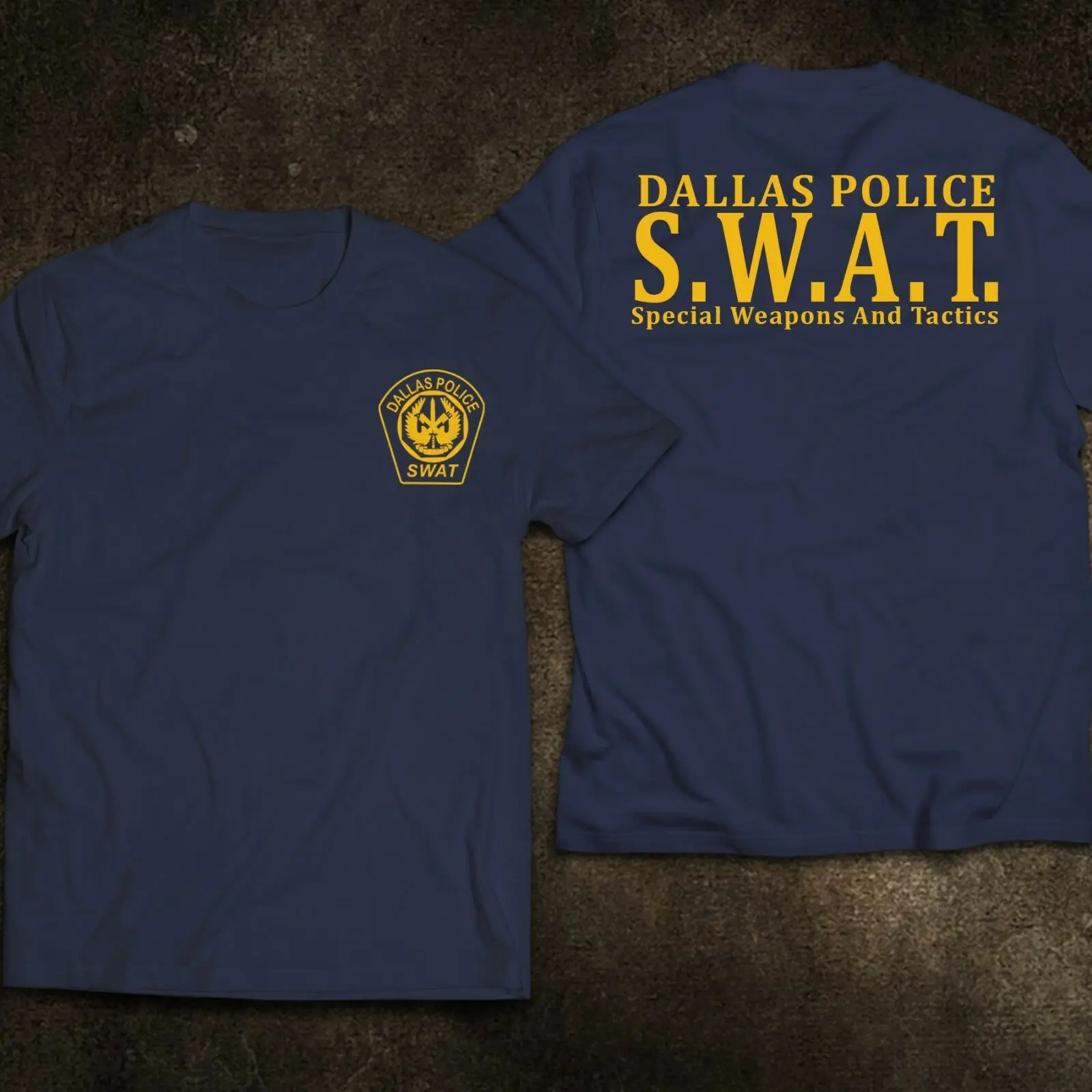 

SWAT Dallas Police Department Special Tactics United States T-Shirt Men's Summer Cotton Short Sleeve O-Neck T Shirt New S-3XL