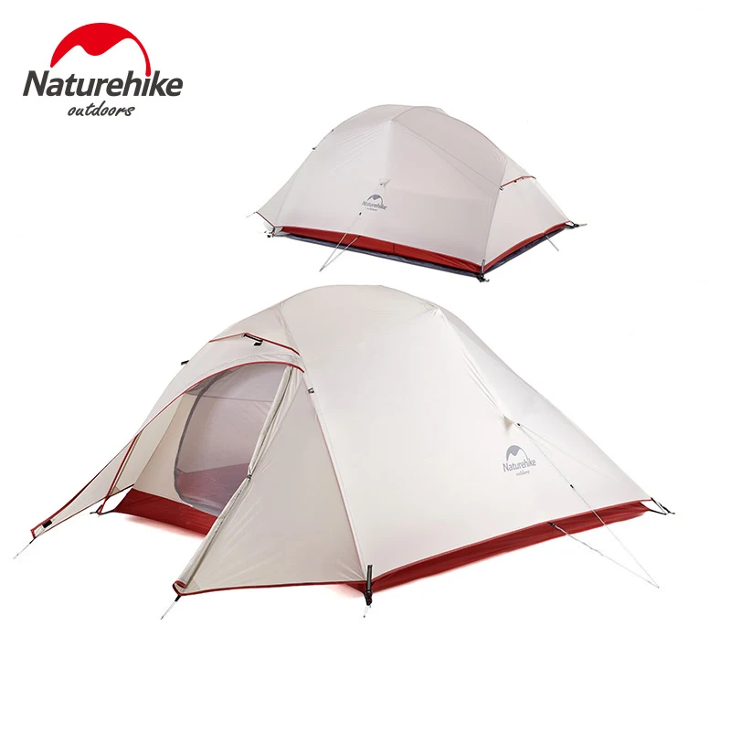 Naturehike Cloud Up1 2 3 человека Сверхлегкая палатка для кемпинга 20D нейлоновая альпинизма