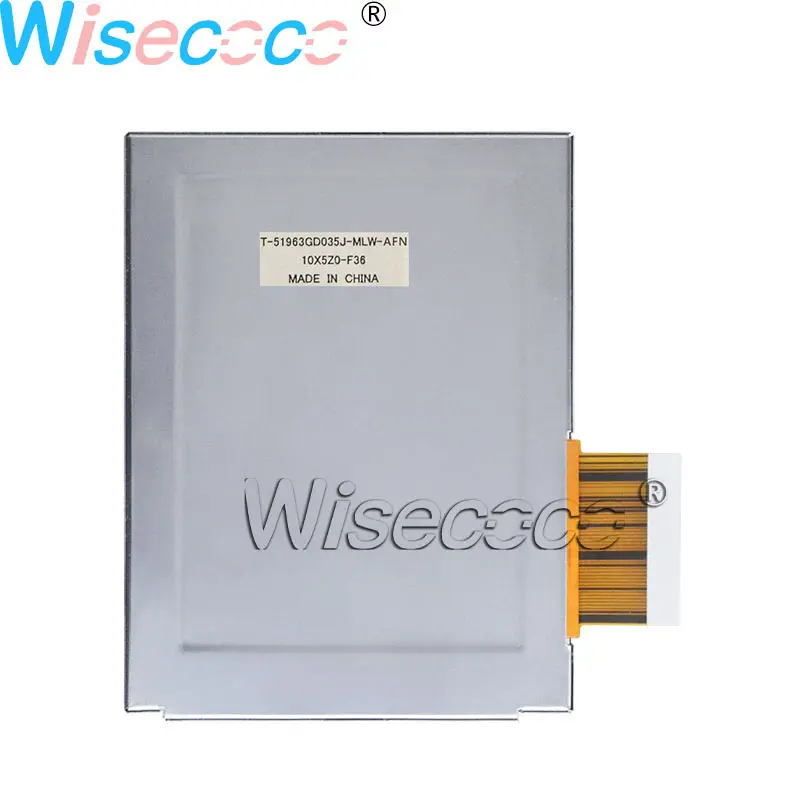 Wisecoco 3 5 дюйма T-51963GD035J-MLW-AFN 240 × 320 экран трансфлекторная WLED подсветка U/D L/R Обратный