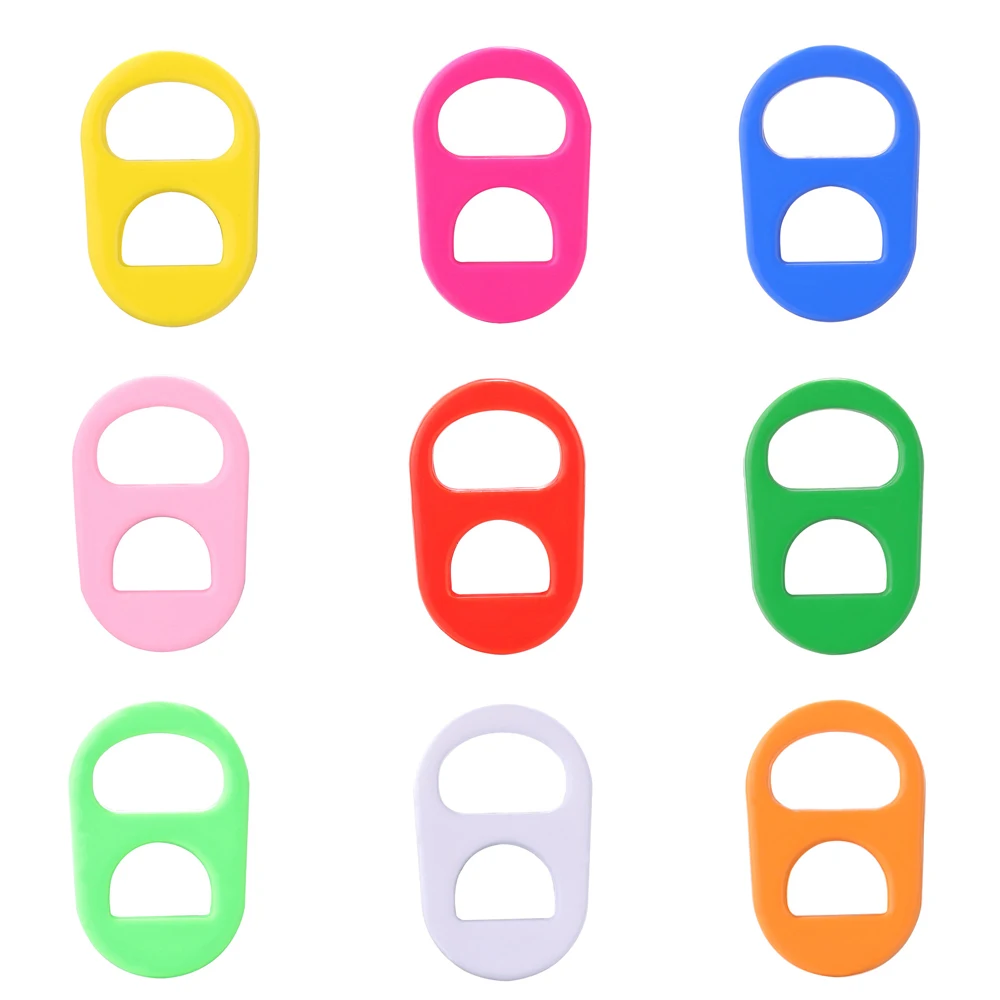 

Colorful Pig Nose Connectors DIY Jewelry Accessories Supplies Double Hole Clasps For Handmade Necklace Bracelets Components
