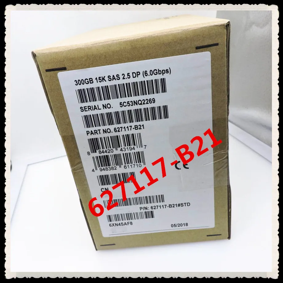 100% новый в коробке 3 года гарантии 627117 B21 627195 001 300G 2 5 SAS 15K нужно больше углов