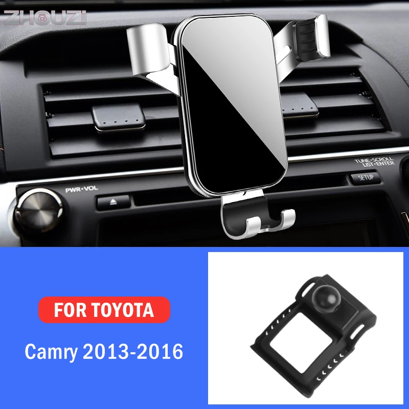 

Автомобильный держатель Мобильный телефон для Toyota Camry 2013, 2014, 2015, 2016, специальный кронштейн для GPS-навигатора подставка для крепления, автомо...
