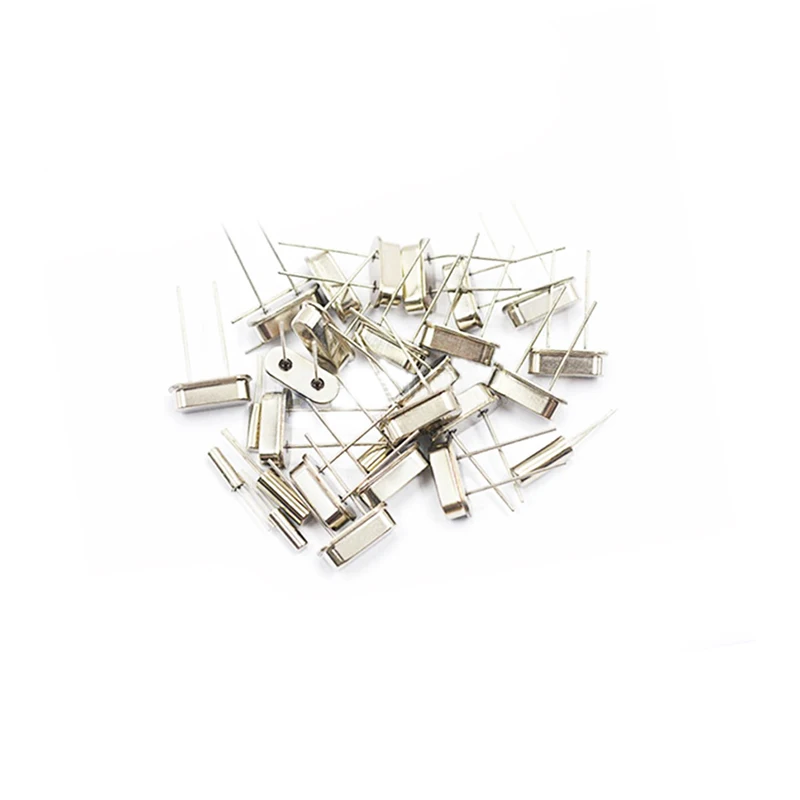 35 шт. Комплект электронных кварцевых резонаторов HC-49S Crystal Oscillator Ceramic Quartz Resonator HC49S DIP 7 видов 32.768K 6M 8M 10M 12M 16M 11.0592 MHZ включены.
