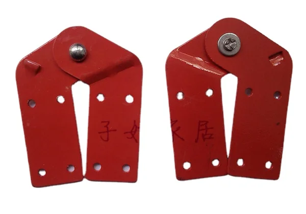 2 шт. профессиональная Прямая лестница железный шарнир складная алюминиевая в