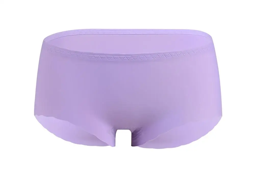 purple Сверхтонкое, бесшовное женское нижнее белье женские трусики - Цвет: purple