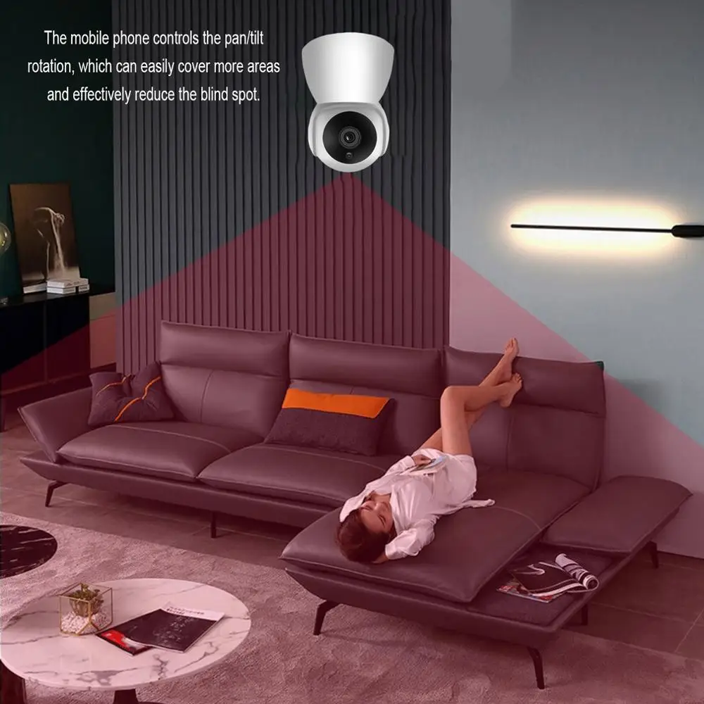 WiFi ip камера для ухода за ребенком Портативная HD Беспроводная умная детская Аудио