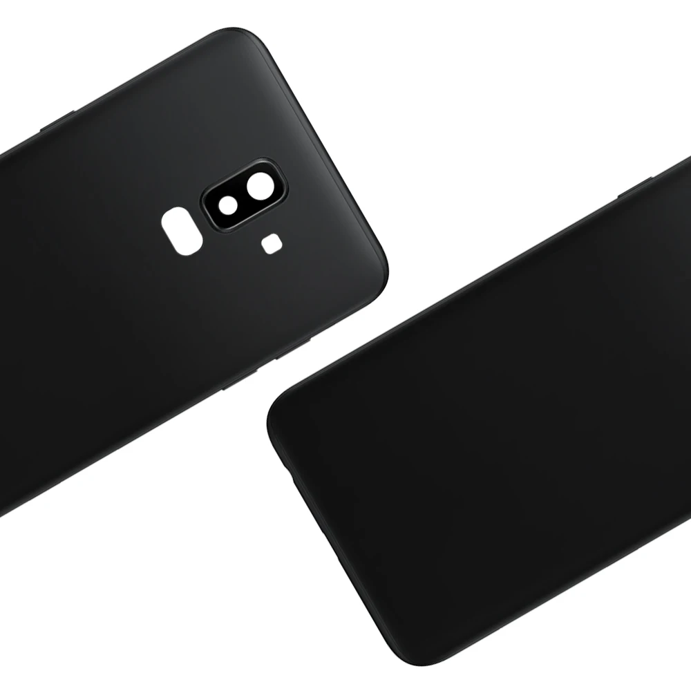 Для samsung Galaxy J8 J810 J810F SM-J810F корпус батарея Дверь задняя крышка корпус J810FN Замена