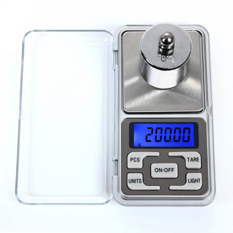 

1pcs 100g/200g/300g/500g x 0.01g /0.1g/Mini Electronic Scales Pocket Digital Scale for Gold Sterling Silver Jewelry Balance Gram