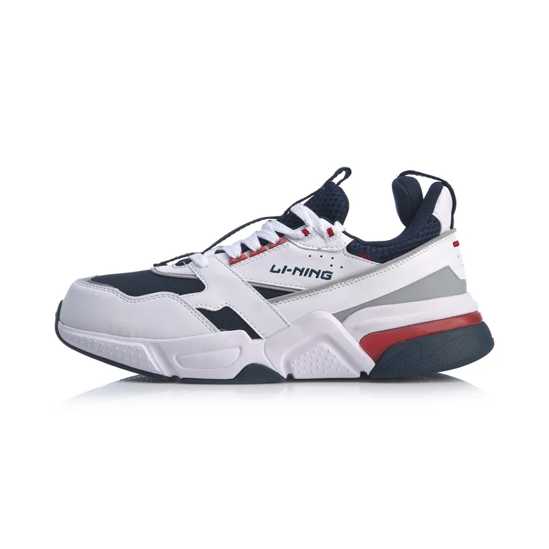 Li-Ning/Мужская обувь 001 R-1, Классическая обувь для отдыха, стиль жизни,, Ретро стиль, обувь для папы, спортивные кроссовки с подкладкой, AGCP061 YXB308 - Цвет: AGCP061-3H