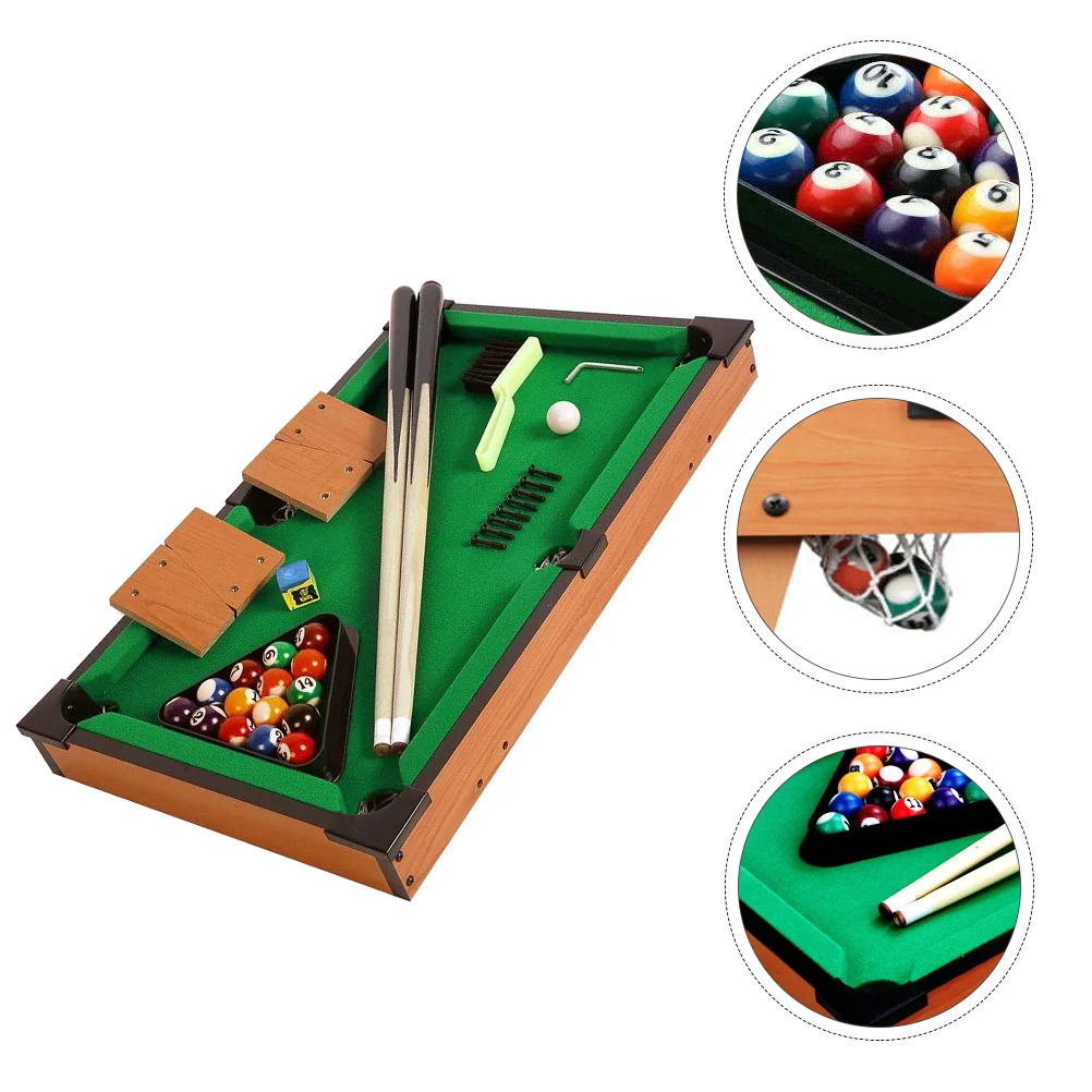 

1 Set Big Size Pool Table Game Mini Billiard Game Boy Birthday Gift
