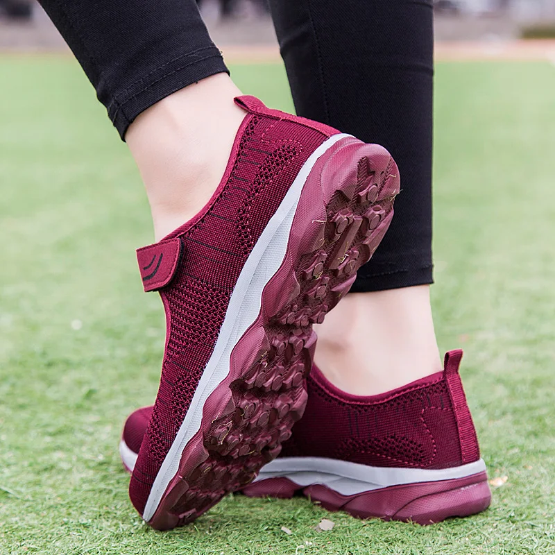 

2020 Summer Fashion Women Flat Platform Shoes Woman Breathable Mesh Casual Sneakers Women Zapatos Mujer Ladies Boat Shoes