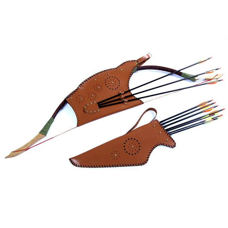 

Archery Accessories Traditional 1pc Bow Bag Sling Case Durable Composite Leather For Adult Outdoor Shooting