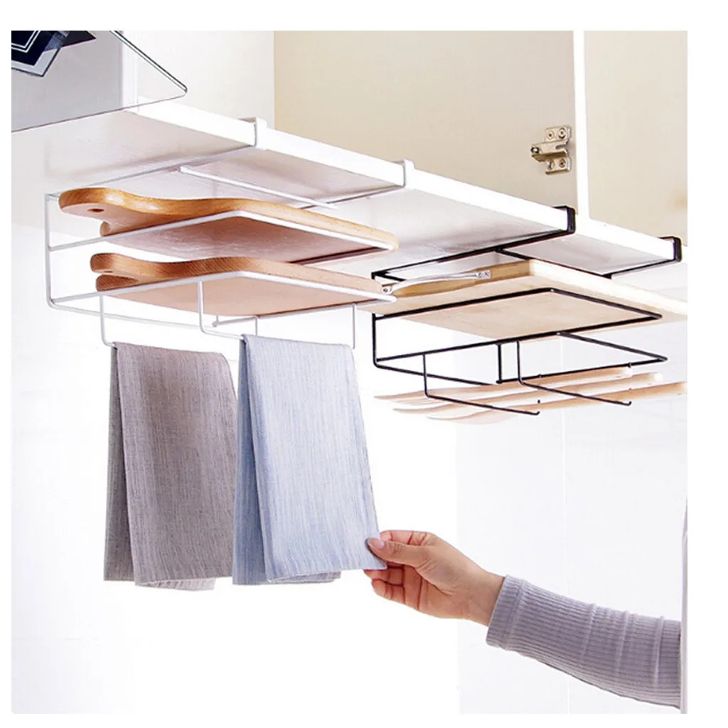 Настенный органайзер для разделочной доски кухни ванной|Подставки хранения и