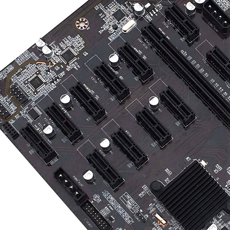 Материнская плата B250 BTC для майнинга LGA 115 с 2XDDR4 4 Гб 2133 МГц ОЗУ + процессор G3930 12 Слот