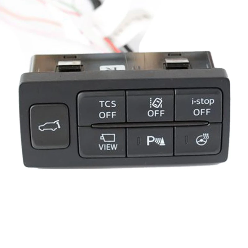 Car Reversing-Radar Switch Rear Trunk Lane Departure Warning Button for Mazda CX3 CX4 CX5 CX8 3 Axela 6 Atenza | Автомобили и