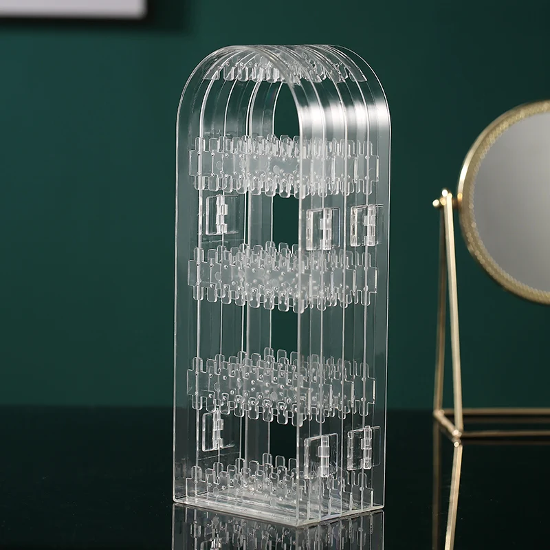 Шкатулка для хранения сережек шкатулка гвоздиков стеллаж аксессуаров подвесная