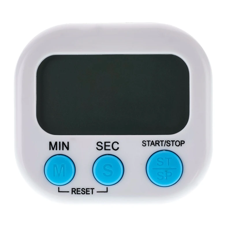 1pc magnetic digital kitchen cooking timer multi use electronic countdown timer clock backing stand lcd display with loud alarm free global shipping