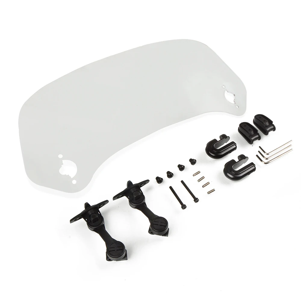 Adjustable Windscreen Wind Deflector Universal Motorcycle Windshield For Honda GROM MSX125 2013 2014 2015 2016 2017 2018 2019 | Автомобили