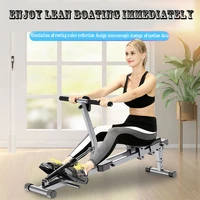 rowing machine household mute hydraulic fluid resistance fitness equipment multifunctional rowing exercise waist and back