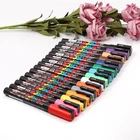 1 шт., японская ручка-постер, 24 цвета, 1,8-2,5 мм