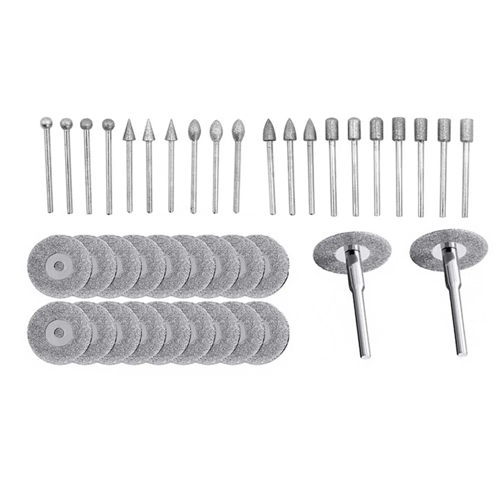 

1 Set Grinding Burr 42pcs Carving Bit Diamond Grinding For Rotary Tool
