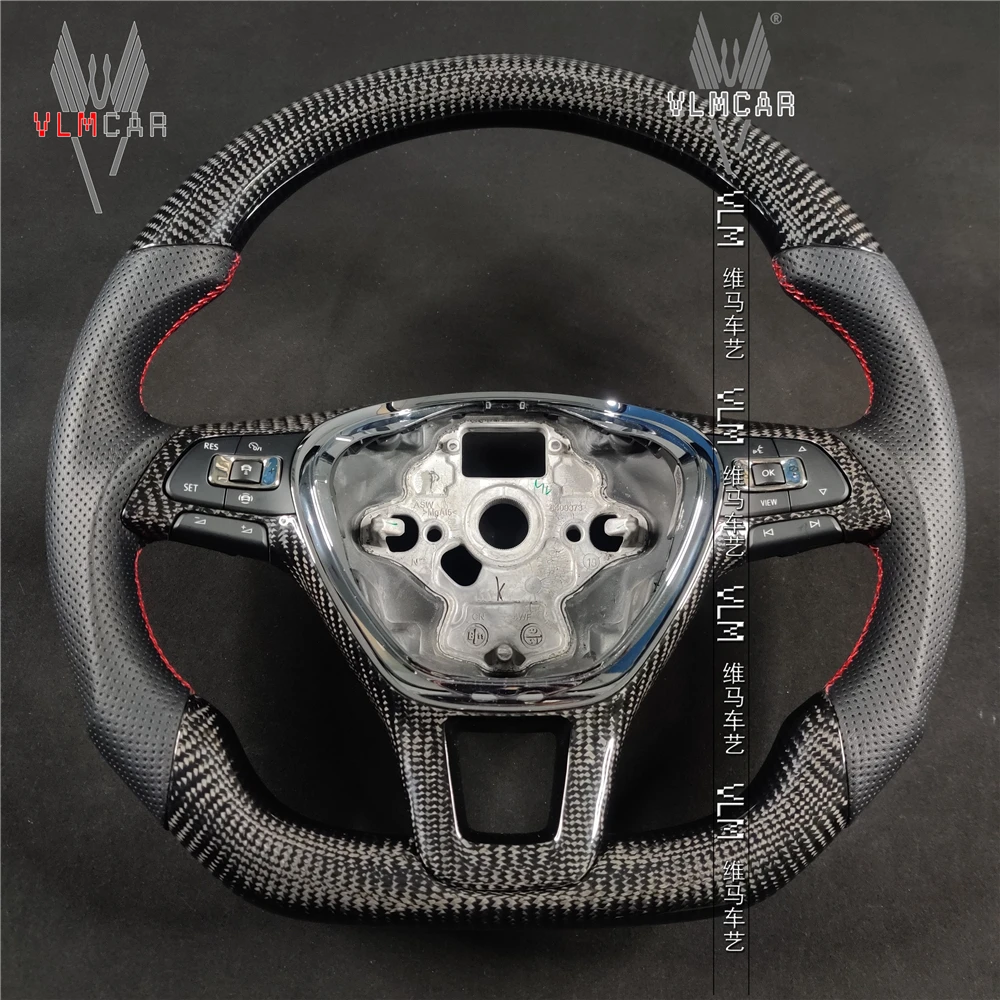 Индивидуальное специализированное рулевое колесо VW Golf из углеродного волокна