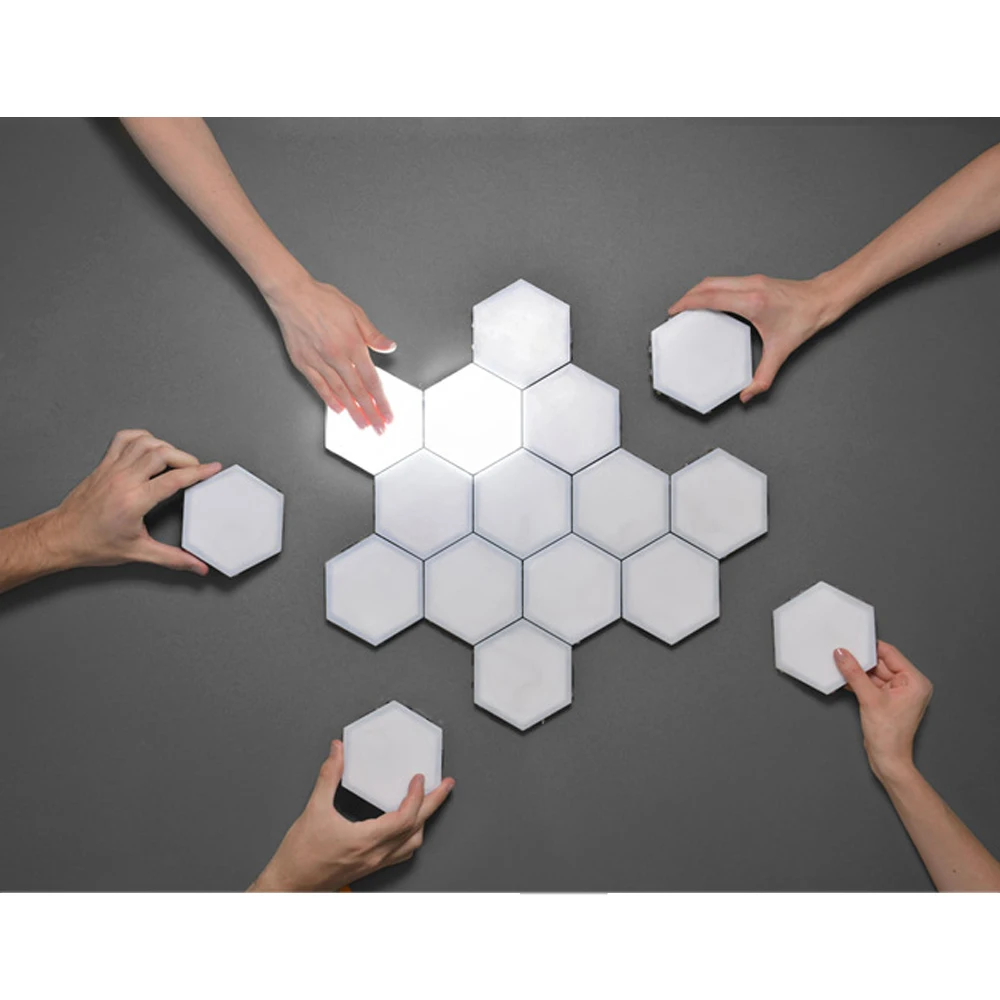 Quantum светильник сенсорный Сенсор ночной Светильник s светодиодный шестиугольник