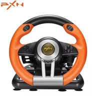 gaming steering wheel pedal pxn v3ii vibration dual motor racing game steering wheel pedal for pcps34xboxswitch 180%c2%b0 degree