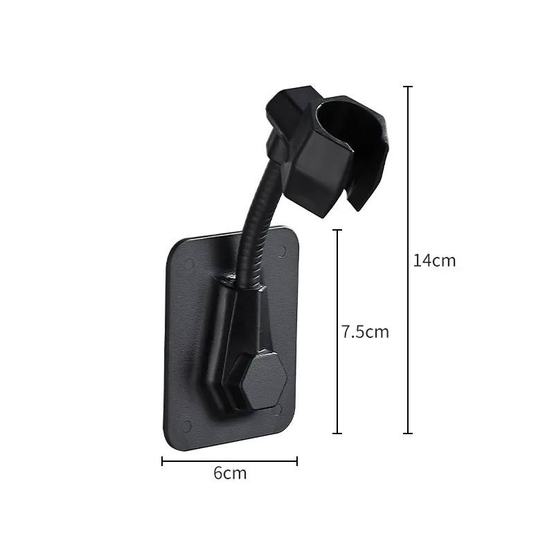 Регулируемый держатель для душевой лейки ASB поворот на 360 градусов кронштейн душа