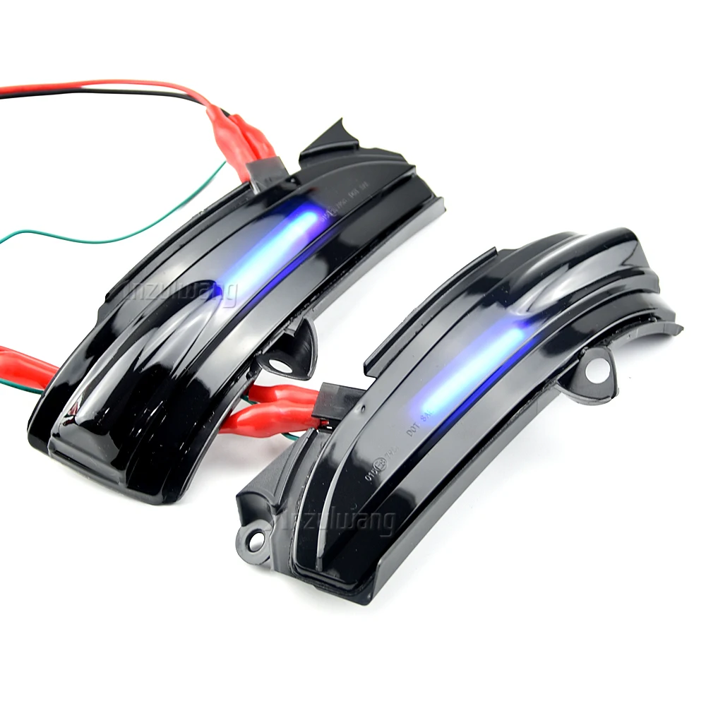 

Blue & Yellow Blue & Yellow For FORD Fusion MONDEO 2014-2019 Dynamic Blinker LED Turn Signal Light Side Lamp