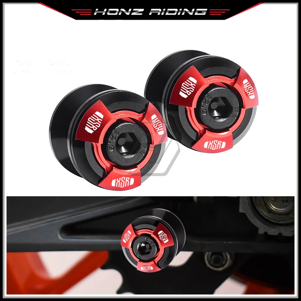 

For Yamaha XSR700 XSR900 XSR 700 900 Motorcycle Accessories Spools Slider Stand Screws