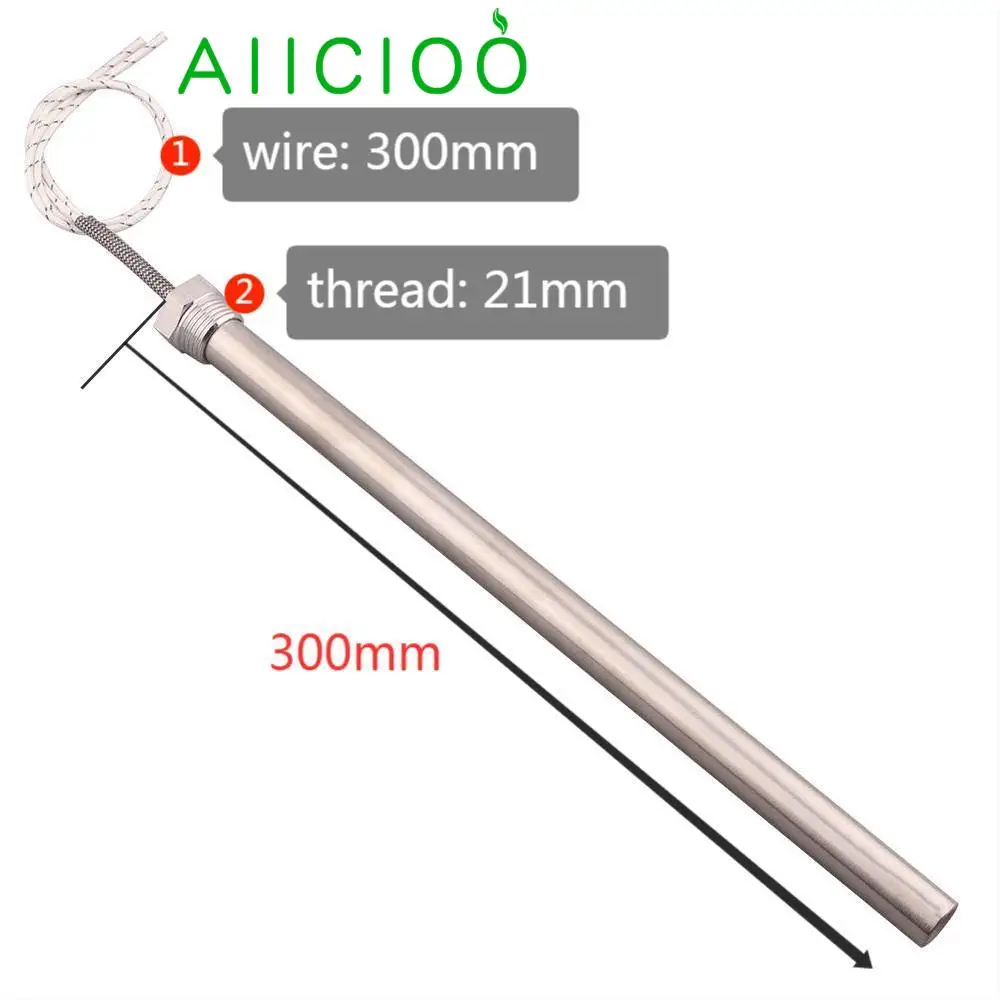 

AIICIOO Нагревательный элемент для картриджа 220В 1/2", SUS304