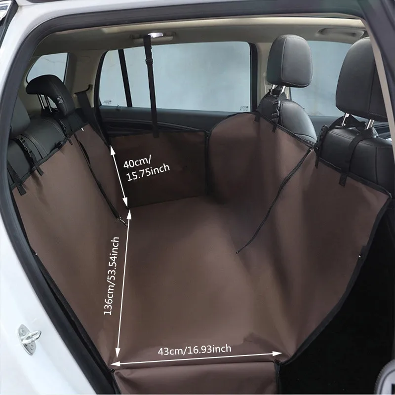 Online Pet Carrier Dog Car Seat Cover Borse Impermeabile Car Rear Sedile Posteriore Zerbino Amaca Cuscino Protector Trasporto Organizzatore Accessori