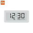 Комнатные цифровые часы Xiaomi Mijia BT4.0, часы беспроводные со встроенным гигрометромтермометром, электронные чернила, инструмент для измерения климата в доме, новинка