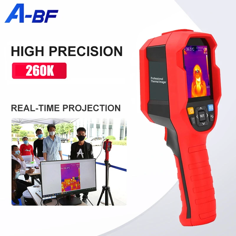 A BF UTi165K UTi260K тела Инфракрасный Термальность Imager Камера цифровой термометр