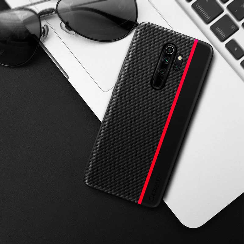 Для Red mi Note 8 чехол Оригинальное углеродное волокно PU кожаный защитный чехол для Xiaomi Redmi Note 8 7 Pro 5 K20 mi 9T Pro Чехол