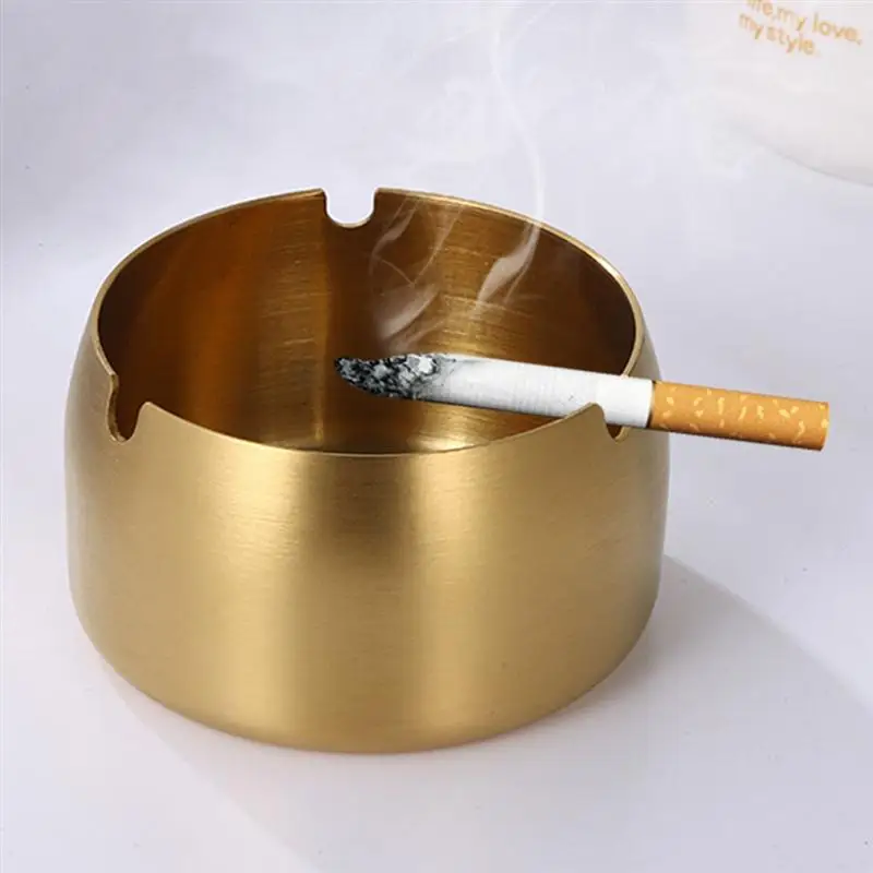 1 шт. пепельница для сигарет Нержавеющая сталь Таблица Пепельница автомобиля