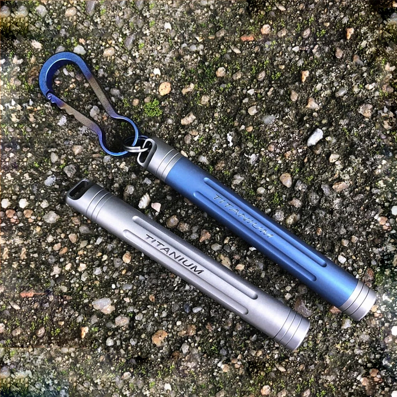 Новинка портативный водонепроницаемый EDC зубочистка из титанового сплава