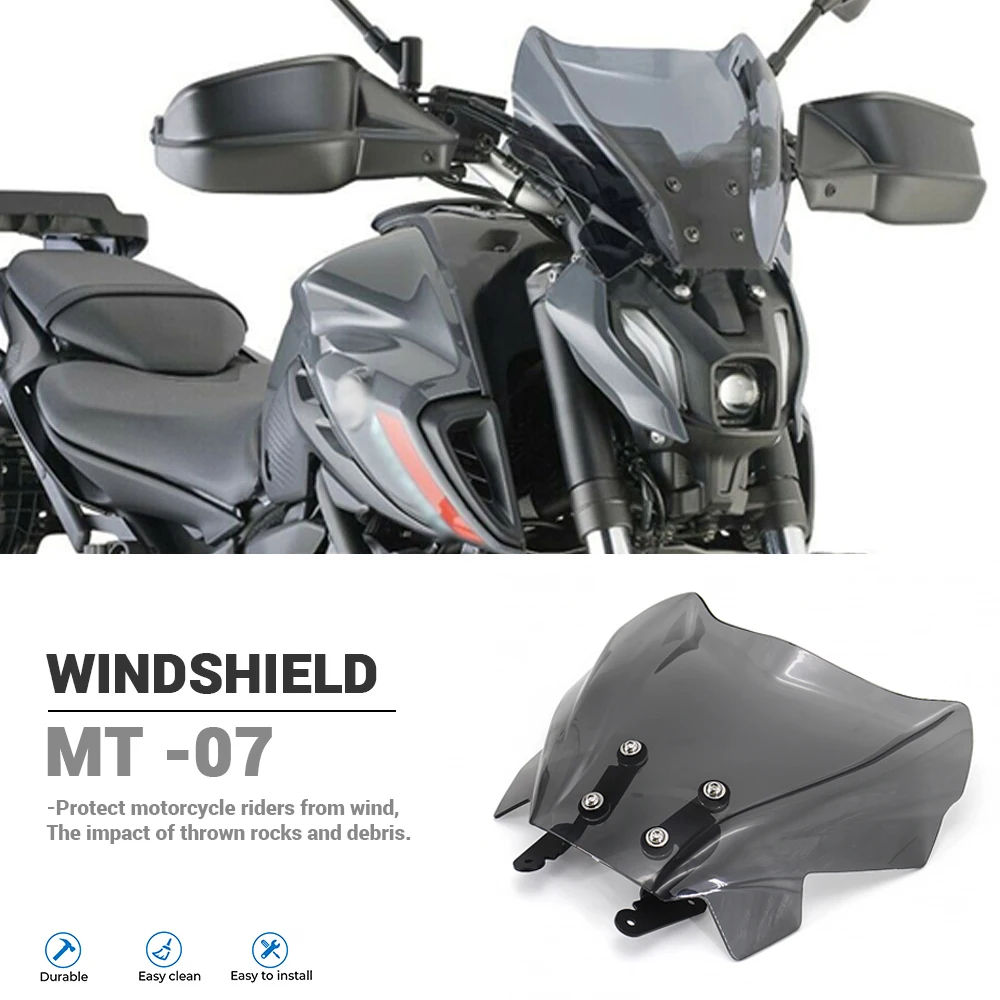 Новинка для Yamaha MT07 MT-07 MT 07 mt07 2021 аксессуары мотоциклов лобовое стекло воздушный