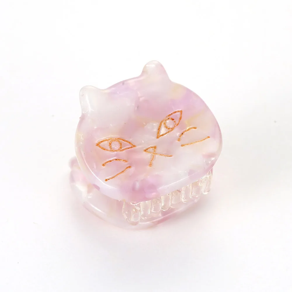 Женская заколка для волос в виде милого кота с уксусной кислотой Классическая