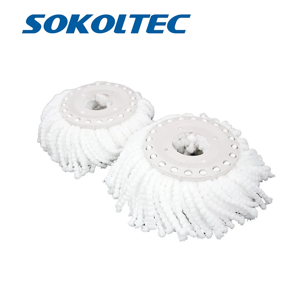 2 шт./упаковка сменпосылка насадки из микрофибры для мытья пола|Чистящие