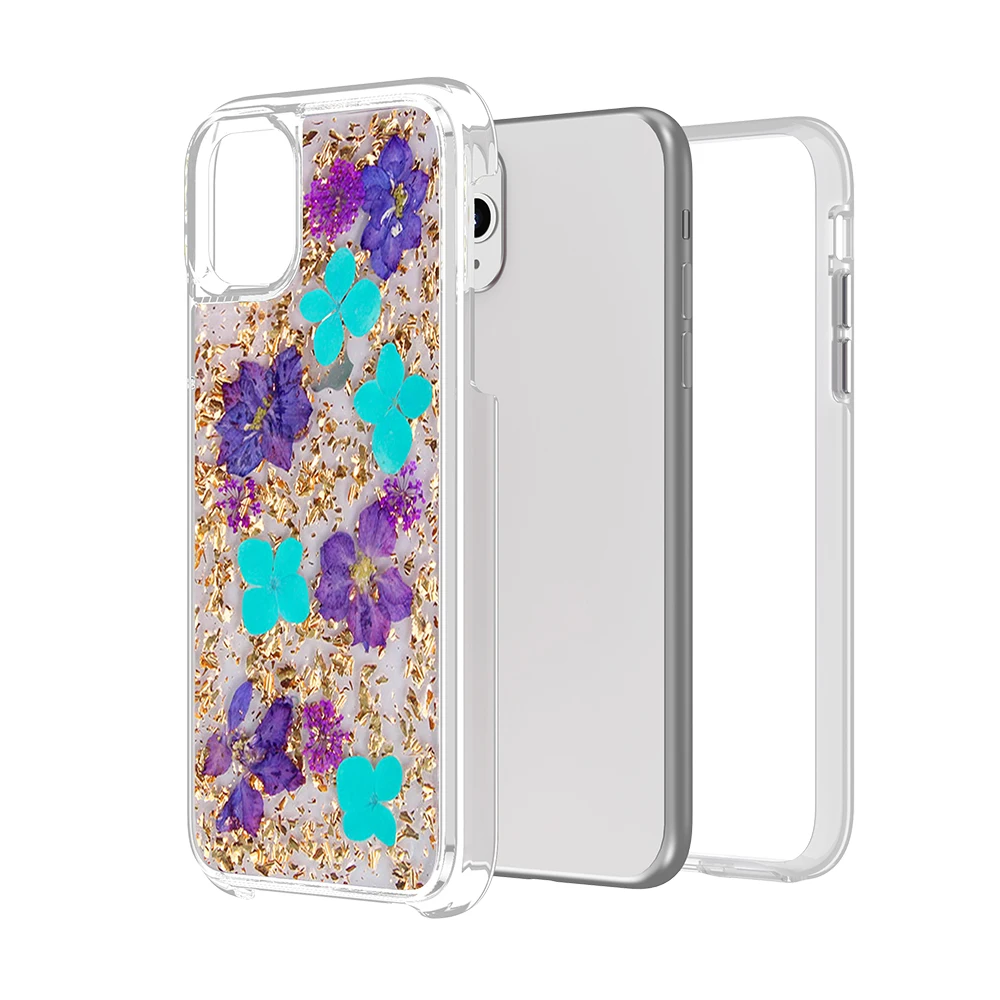 Buling цветок чехол для iPhone XS Max XR X 6 6S 7 8 плюс Чехол ручной работы прозрачный мягкий