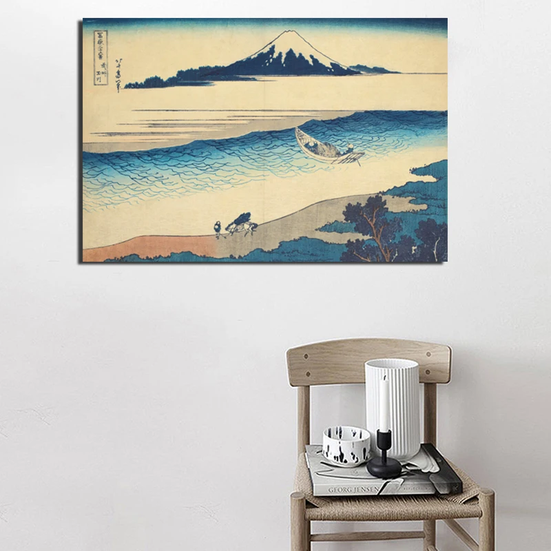 Katsushika Hokusai пейзаж живопись на холсте гостиная украшение для дома современные