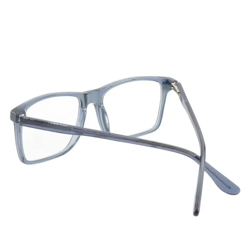 

Kirka Acetate Optical Glasses Frame Super Comfortable Fashion Brand Designer Vintage Eyewear Frames Sky Blue Color for Men