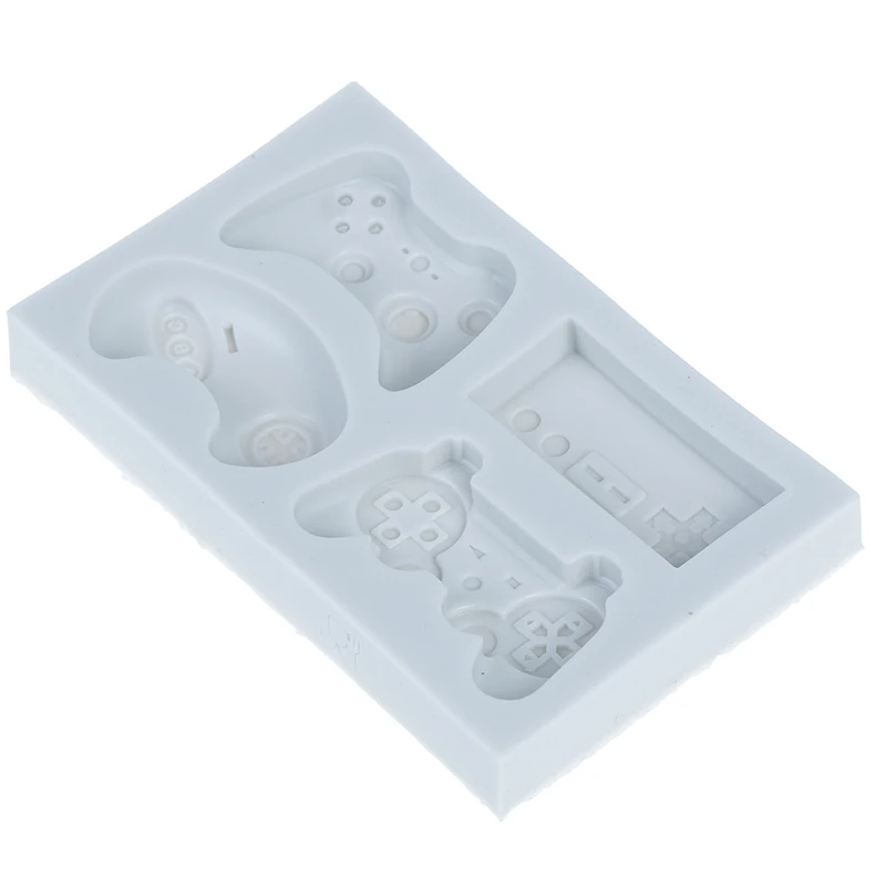 Серые силиконовые формы для геймпада форма игрового контроллера мальчиков