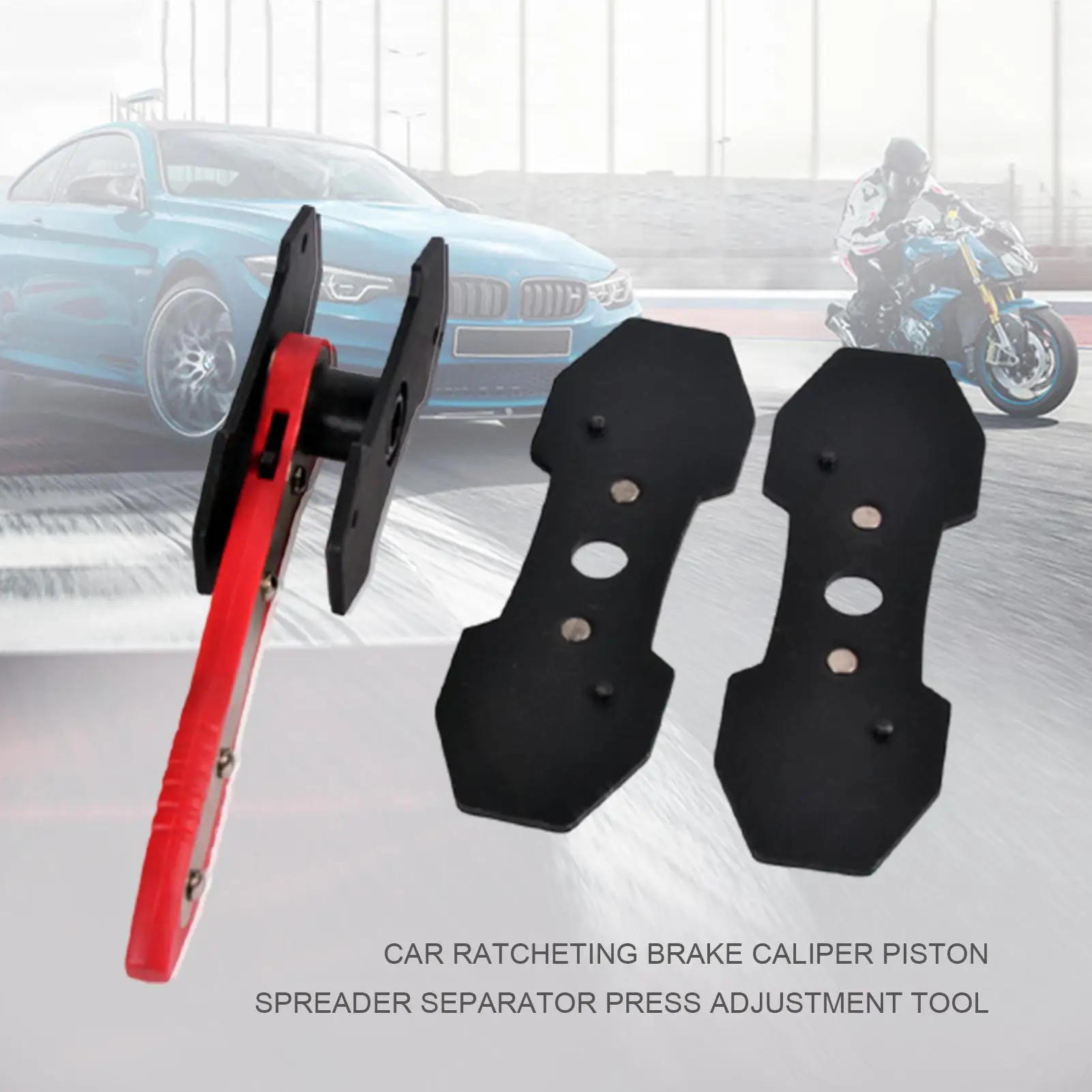 Автомобильный инструмент для разбрасывания тормозных суппортов с храповым