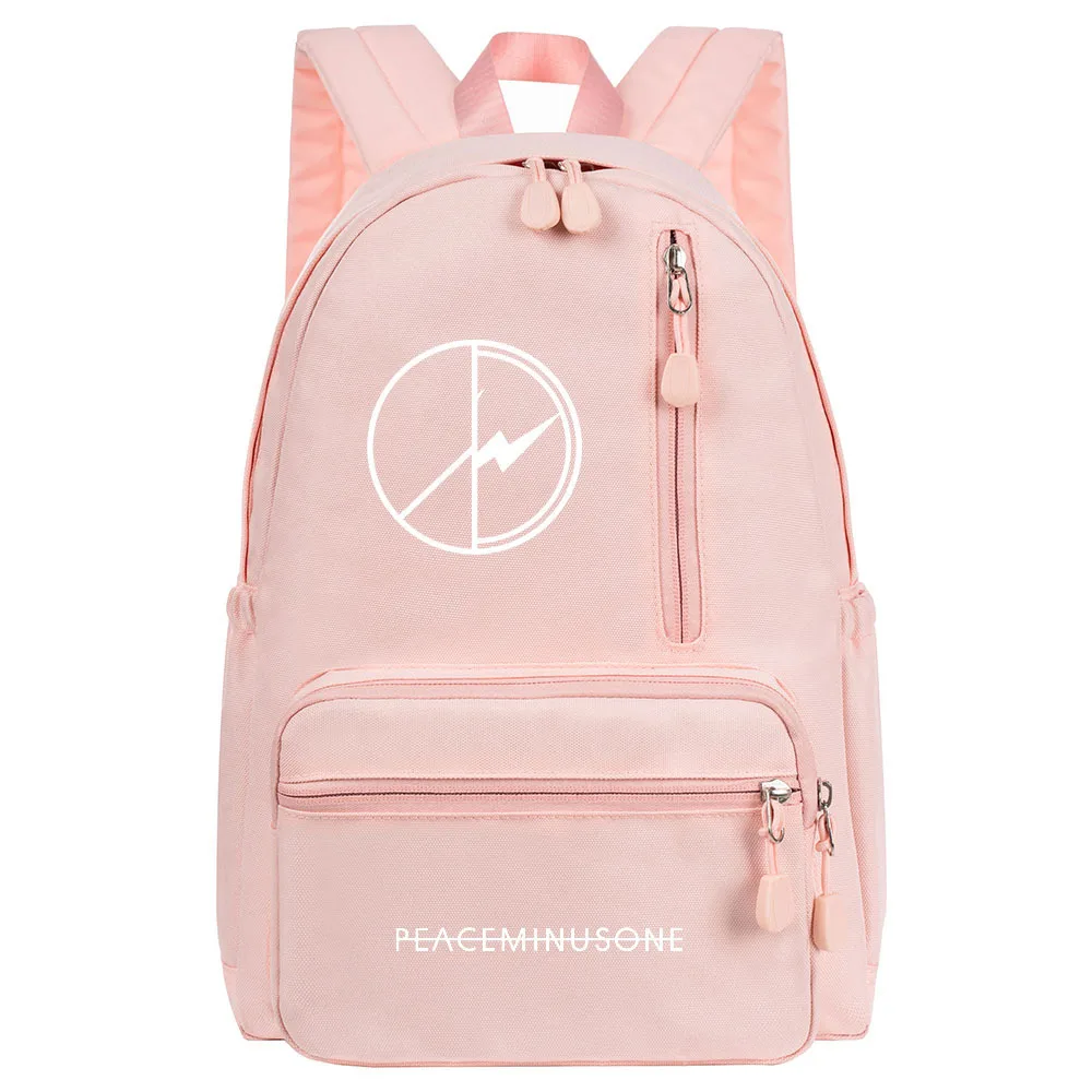 

KPOP GD PEACEMINUSONE Daisy Flower Backpack School Bag G-Dragon Travel Bag